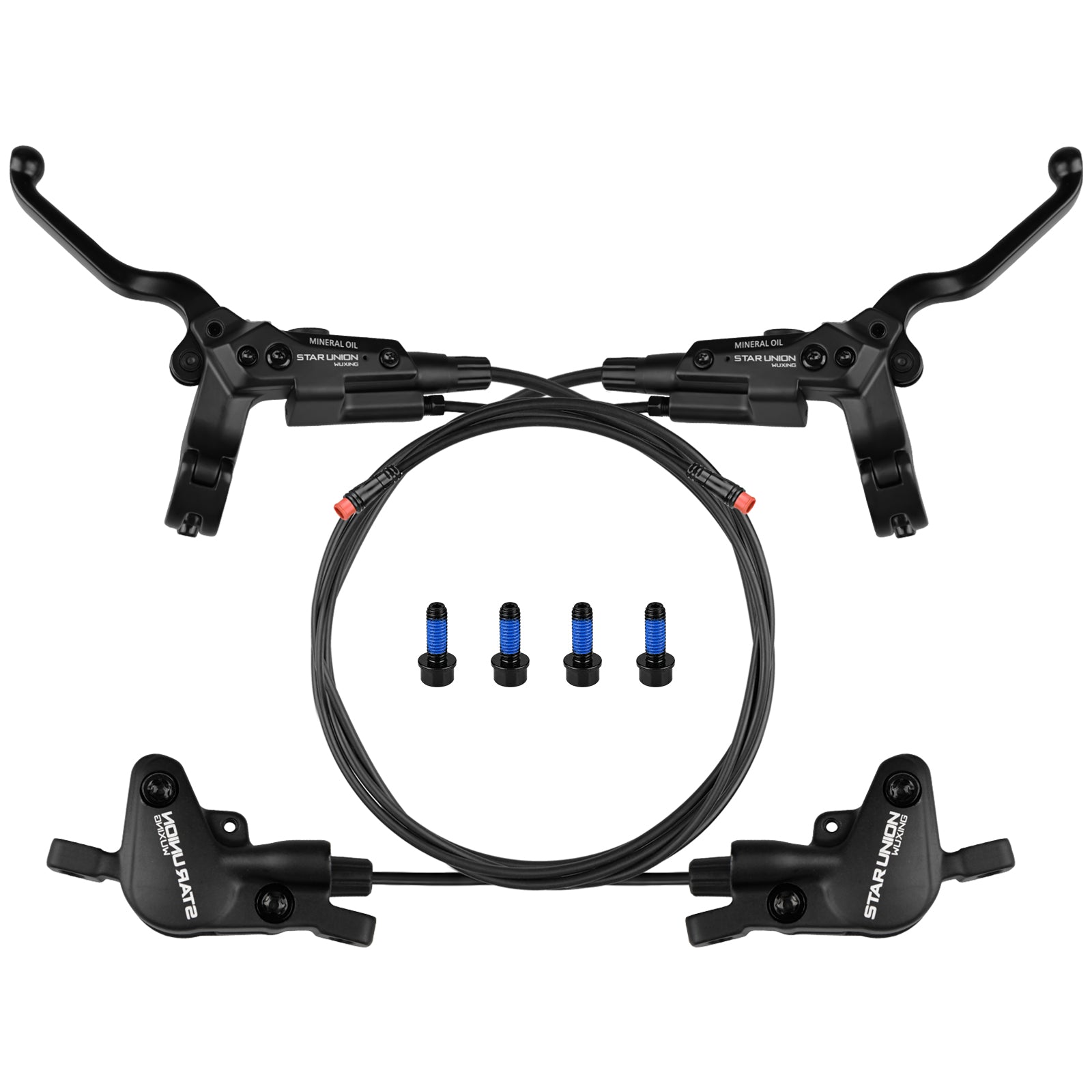 STAR UNION 221PYDJ KQ169 eBike Hydraulic Brake | Parking & 2-Pin