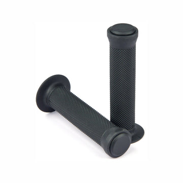 STAR UNION Rubber Bike Handlebar Grips (22.2mm) — Open-End, Comfortable & Cushioned, 130mm