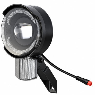 STAR UNION QD526 E-Bike Headlight – 2-Pin Connector, IPX5 Waterproof