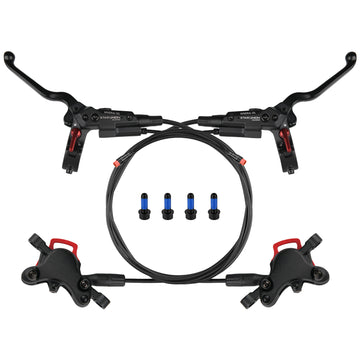 STAR UNION 221PYDJZ + KQ156/KQ150 eTrike Hydraulic Brake Kit – Parking Brake, 2-Pin Cut-Off