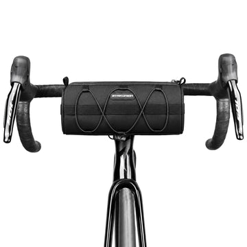 Waterproof Bike Handlebar Bag | Front Storage Bag with Shoulder Strap for Road & Mountain Bikes