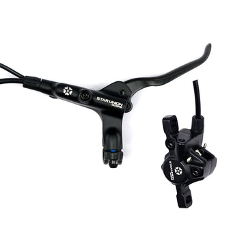 STAR UNION 240PYD eBike Hydraulic Brake Set – 2-Pin Cut-Off, Front & Rear