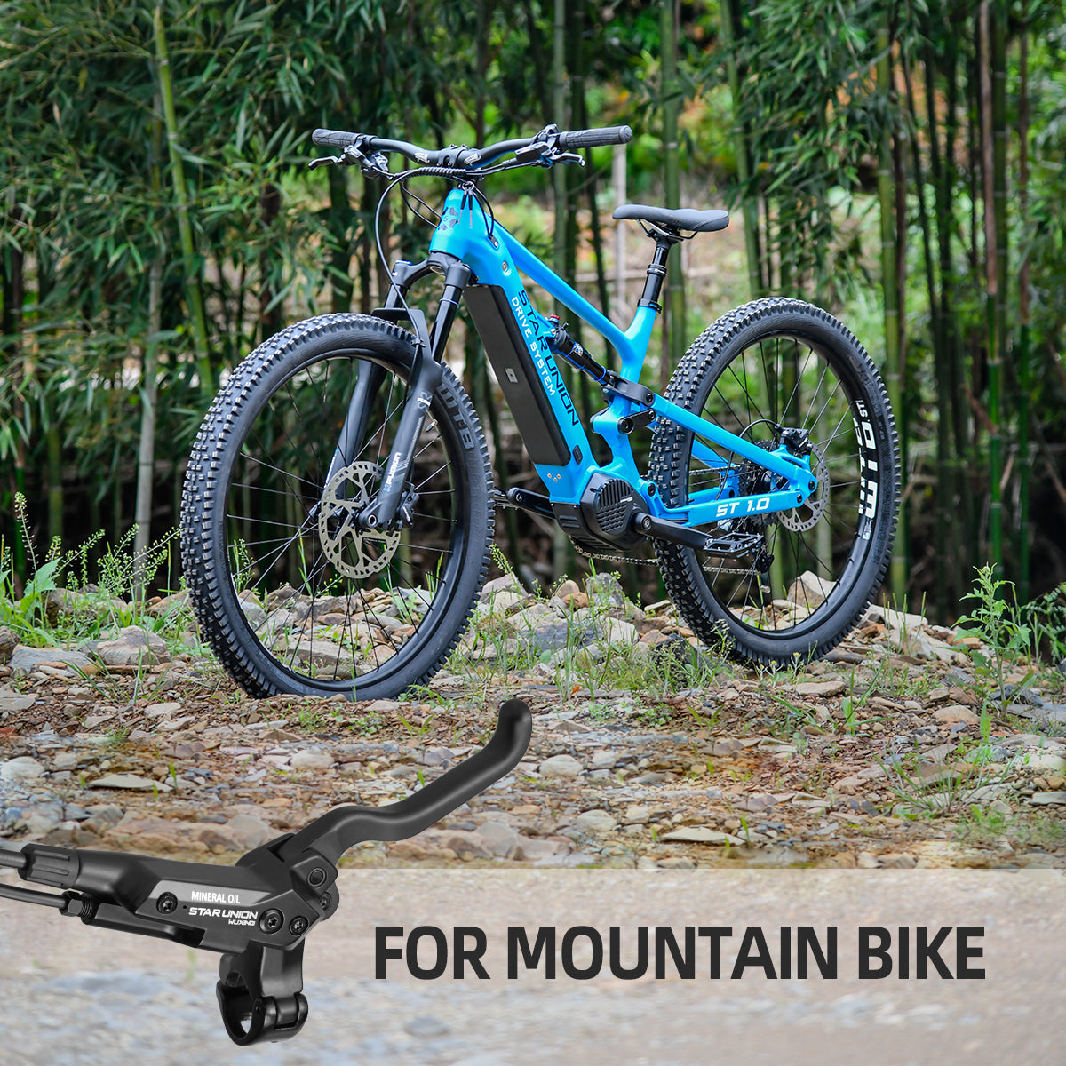 union fahrrad e-bike Star Union 220PYD Pro Electric Hydraulic Disc Brake System
