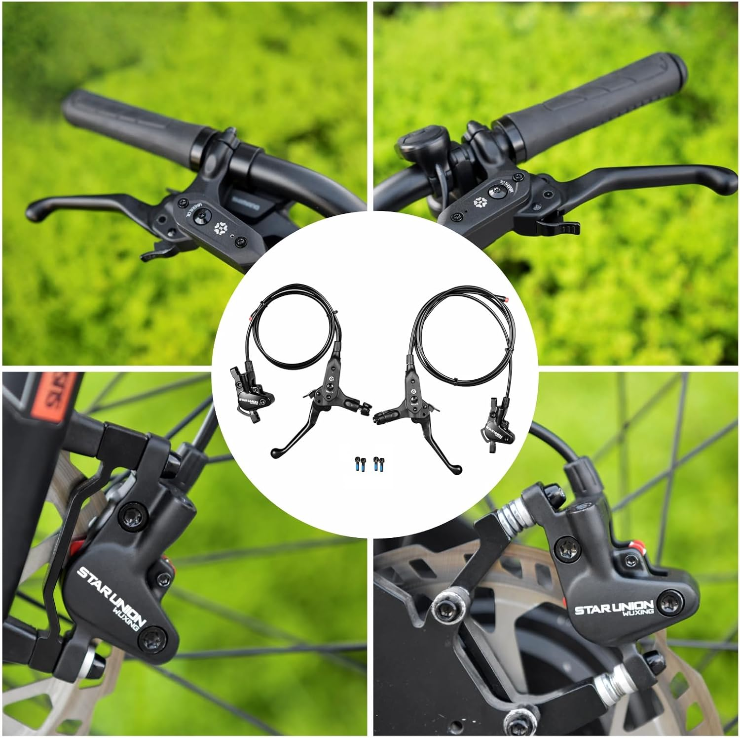 STAR UNION 150PYDZ/2 eBike Hydraulic Brake | Parking & 2-Pin