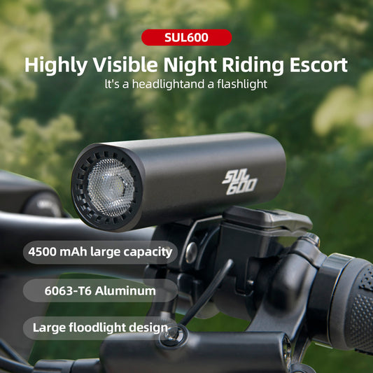 Star Union SUL600 Front Light – 902 Lumens High-Brightness Headlight & Flashlight